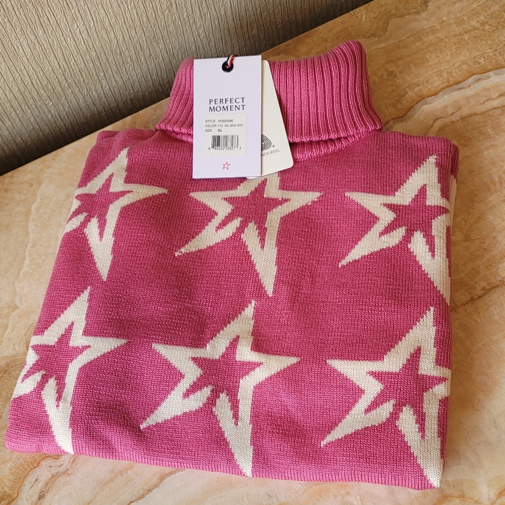 Perfect Moment Start Dust Turtleneck Merino Wool Sweater - Picture 6 of 16